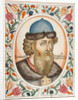 Grand Prince Vladimir II Monomakh of Kiev by Russian Master