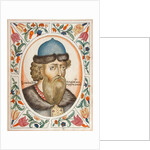 Grand Prince Vladimir II Monomakh of Kiev by Russian Master