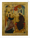 The Annunciation, 1497 by Russian icon