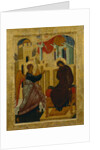 The Annunciation, 1497 by Russian icon