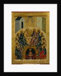 The Descent of the Holy Spirit, 1497 by Russian icon