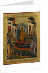 The Dormition of the Virgin, 1497 by Russian icon