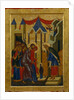 The Presentation in the Temple, 1497 by Russian icon