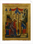 The Presentation in the Temple, 1497 by Russian icon