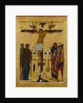The Crucifixion, 1497 by Russian icon