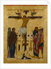 The Crucifixion, 1497 by Russian icon