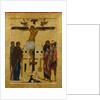 The Crucifixion, 1497 by Russian icon