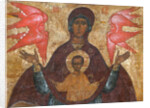 Our Lady of the Sign, 16th century by Russian icon