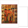The Entry of the Most Holy Theotokos into the Temple, 16th century by Russian icon