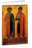 Saints Boris and Gleb, Mid of the 14th cen by Russian icon