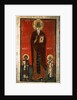 Saint John Climacus with Saint George and Saint Blaise, Second half of 13th century by Russian icon