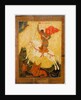Saint George and the Dragon, ca. 1600 by Russian icon