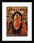 The Descent into Hell with Deesis and Selected Saints, End of 14th cen by Russian icon