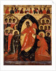 The Descent into Hell with Deesis and Selected Saints, End of 14th cen by Russian icon