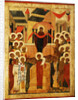 The Protection of the Mother of God (Pokrov), Second Half of the 15th cen by Russian icon