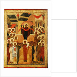 The Protection of the Mother of God (Pokrov), Second Half of the 15th cen by Russian icon