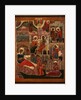 The Nativity of the Virgin, End of 17th cen by Russian icon