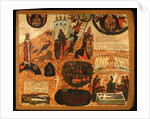The Ladder of Divine Ascent, Mid of 17th cen by Russian icon