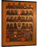The Iconostasis, Early 19th cen by Russian icon
