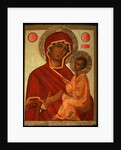 The Theotokos of Tikhvin, 1711 by Russian icon