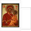 The Theotokos of Tikhvin, 1711 by Russian icon