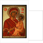 The Theotokos of Tikhvin, 1711 by Russian icon