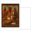 The Miracle of Florus and Laurus, End of 17th cen by Russian icon