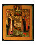 Saints Bishop Arsenius of Tver and Prince Michael of Tver, 1802 by Russian icon