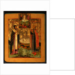 Saints Bishop Arsenius of Tver and Prince Michael of Tver, 1802 by Russian icon
