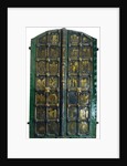 Golden gates of the Cathedral of the Nativity in Suzdal, Early 13th cen by Russian master