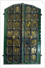Golden gates of the Cathedral of the Nativity in Suzdal, Early 13th cen by Russian master
