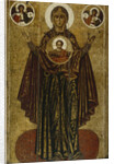 Our Lady of the Great Panagia (Orante), Early 13th cen by Russian icon