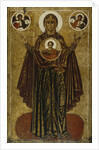 Our Lady of the Great Panagia (Orante), Early 13th cen by Russian icon