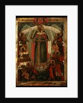 The Mother of God Joy of All Who Sorrow, End of 17th cen by Russian icon