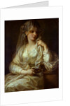 Portrait of a Lady as a Vestal Virgin, 1782 by Angelika Kauffmann