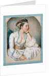 Woman in Turkish Dress, Mid of the 18th cen by Jean-Étienne Liotard