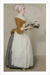 The Chocolate Girl (La Belle Chocolatière de Vienne), c. 1745 by Jean-Étienne Liotard