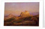 View of the Acropolis from the Pnyx, 1863 by Rudolf Müller