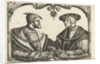 Charles V and Ferdinand I by Christoffel Bockstorffer