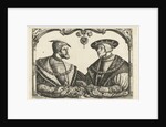 Charles V and Ferdinand I by Christoffel Bockstorffer