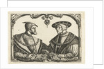 Charles V and Ferdinand I by Christoffel Bockstorffer