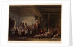 Crimean Tatars Childrens School, 1856 by Carlo Bossoli