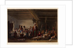 Crimean Tatars Childrens School, 1856 by Carlo Bossoli