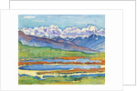 Etang long Crans-Montana by Ferdinand Hodler