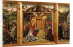 The Nativity (Triptych), 1467-1500 by García del Barco