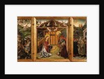 The Nativity (Triptych), 1467-1500 by García del Barco