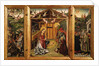 The Nativity (Triptych), 1467-1500 by García del Barco
