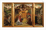 The Nativity (Triptych), 1467-1500 by García del Barco