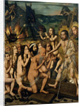 Descent of Christ into Limbo, ca 1475 by Bartolomé Bermejo