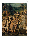 Descent of Christ into Limbo, ca 1475 by Bartolomé Bermejo